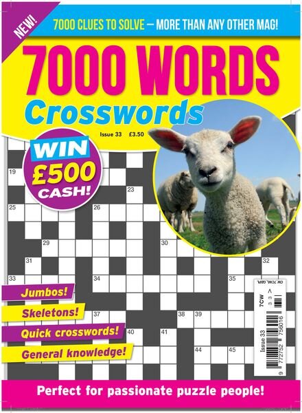 7000 Words Crosswords — April 2024