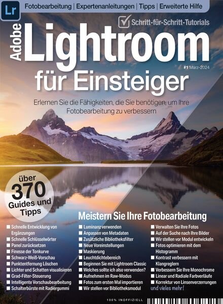 Adobe Lightroom fur Einsteiger — Marz 2024