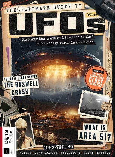 All About History — The Ultimate Guide to UFOs — 1st Edition — 18 April 2024
