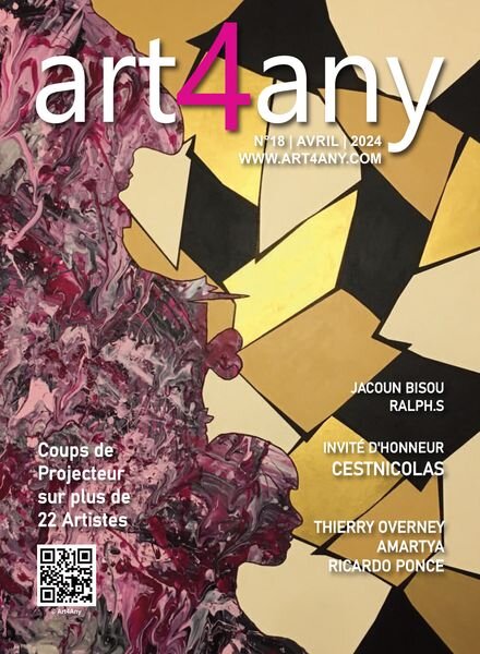 Art4Any Magazine — N 18 Avril 2024