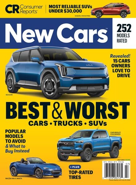 Consumer Reports Cars & Technology Guides — July 2024