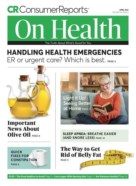Consumer Reports on Health — April 2024