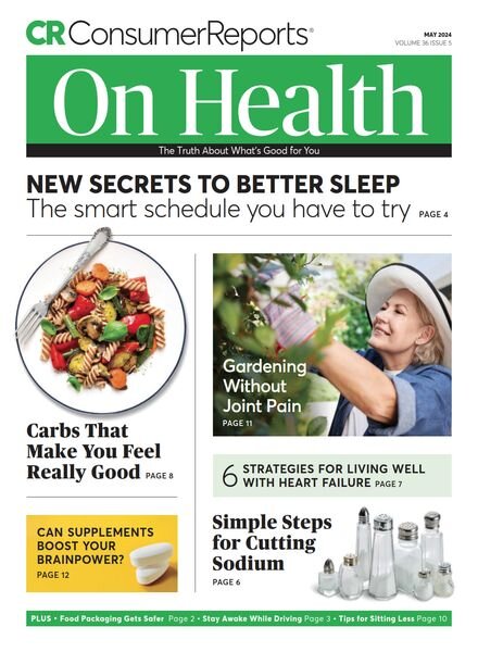 Consumer Reports on Health — May 2024