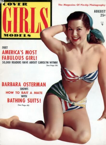 Cover Girls Models — August 1952