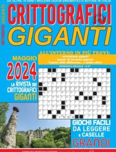 Crittografici Giganti – Maggio 2024