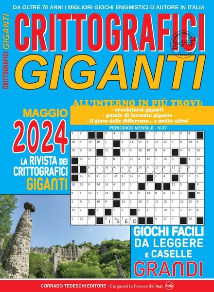Crittografici Giganti — Maggio 2024