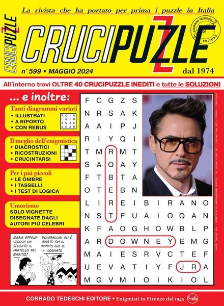 Crucipuzzle — Maggio 2024