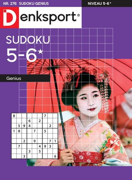 Denksport Sudoku 5-6 genius — 18 April 2024