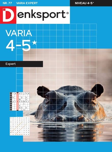 Denksport Varia expert 4-5 — 25 April 2024