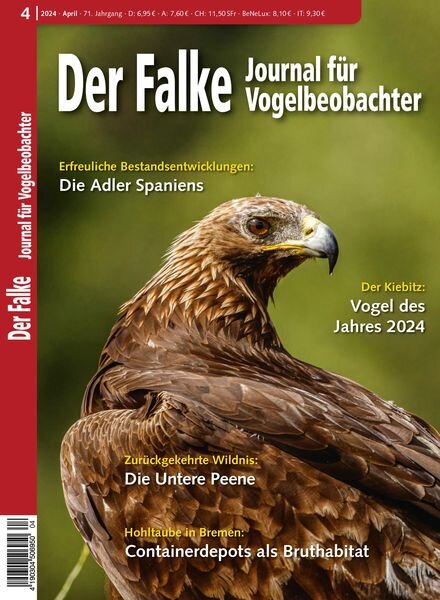 Der Falke Journal fur Vogelbeobachter — April 2024