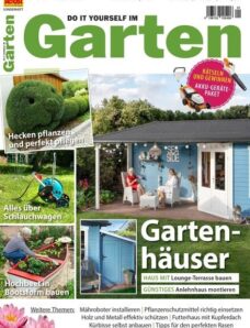 Do It Yourself Im Garten – Mai-Juni 2024