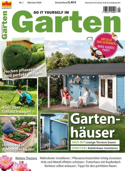 Do It Yourself Im Garten — Mai-Juni 2024