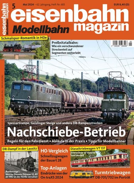 Eisenbahn Magazin — Mai 2024