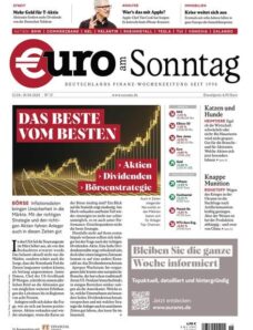 Euro am Sonntag – 12 April 2024