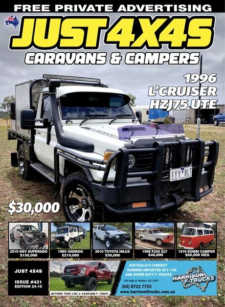 Just 4x4s Caravans & Campers — Issue 421 — April 2024