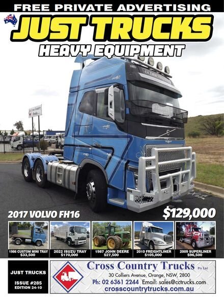 Just Trucks & Heavy Equipment — Issue 285 — April 2024