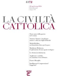 La Civilta Cattolica — 20 Aprile 2024