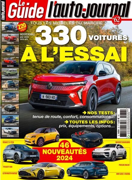 L’Auto-Journal Le Guide — Avril-Mai-Juin 2024