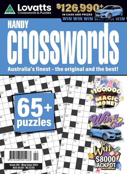 Lovatts Handy Crosswords — Issue 144 — May-June 2024