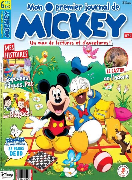 Mon Premier Journal de Mickey — Avril 2024