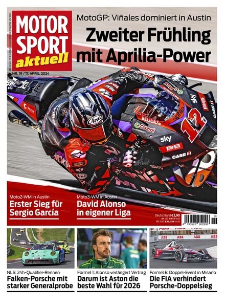 Motorsport aktuell — 16 April 2024