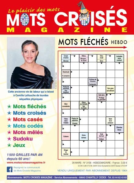 Mots Croises Magazine — 28 Mars 2024