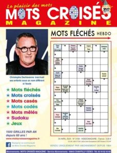 Mots Croises Magazine N3109 – 4 Avril 2024