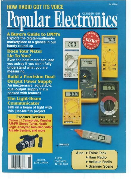 Popular Electronics — 1991-10