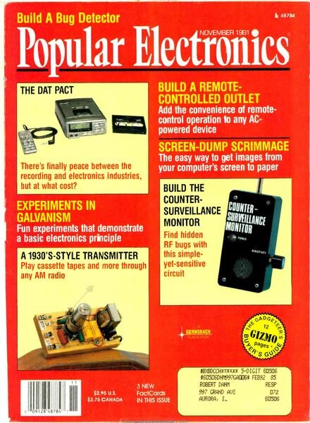 Popular Electronics — 1991-11