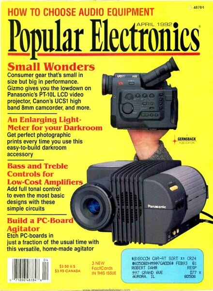 Popular Electronics — 1992-04