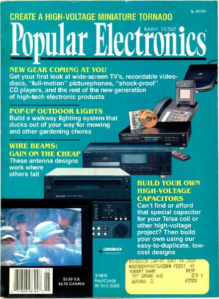 Popular Electronics — 1992-05