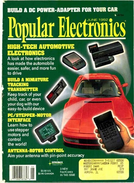 Popular Electronics — 1992-06