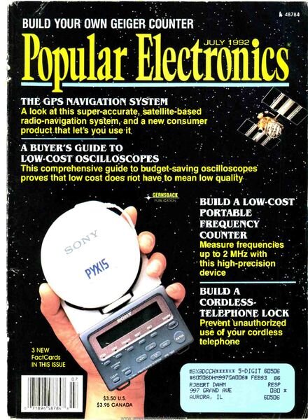 Popular Electronics — 1992-07