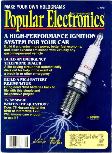 Popular Electronics — 1992-09