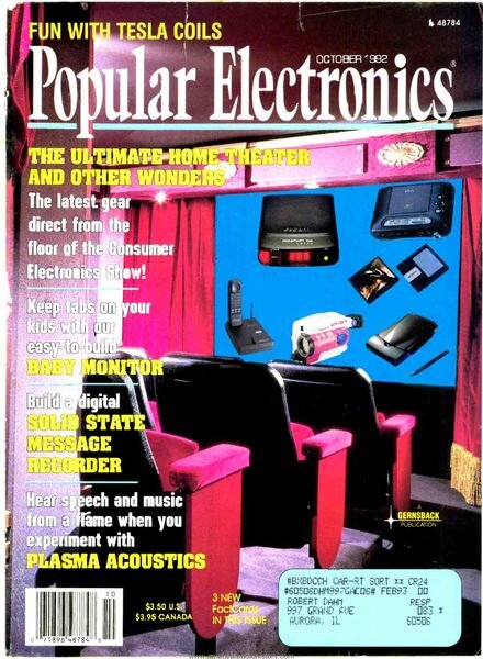 Popular Electronics — 1992-10