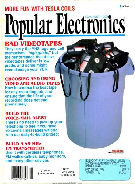 Popular Electronics — 1992-11