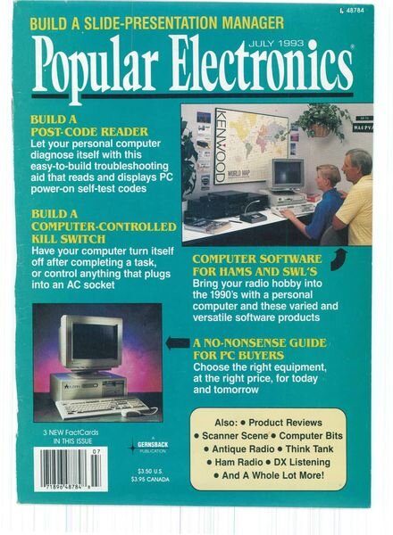 Popular Electronics — 1993-07