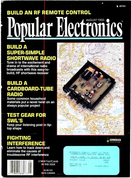 Popular Electronics — 1993-08