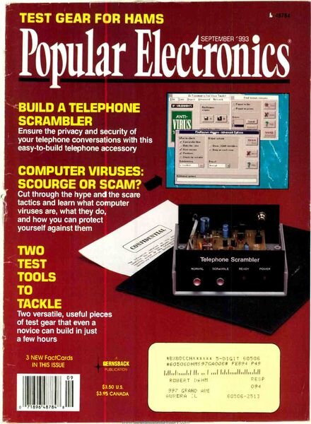 Popular Electronics — 1993-09