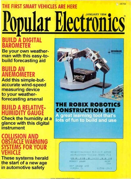 Popular Electronics — 1994-01