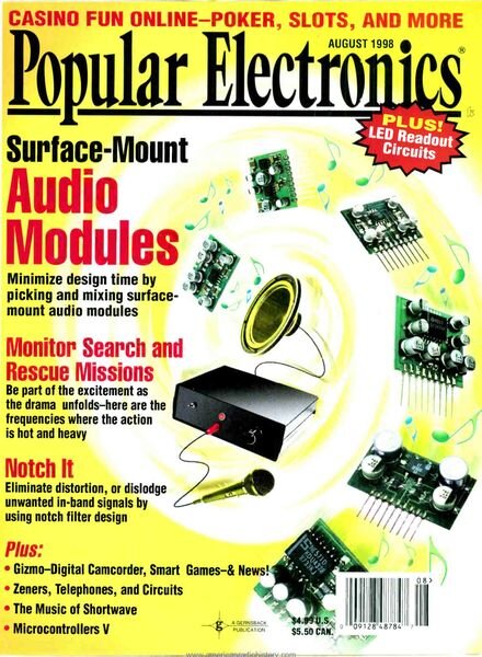 Popular Electronics — 1998-08