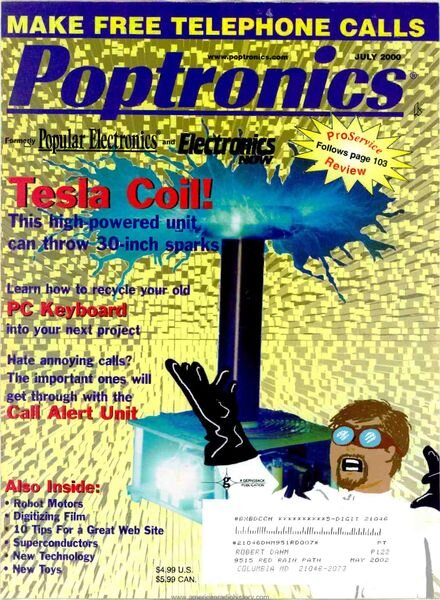 Popular Electronics — 2000-07