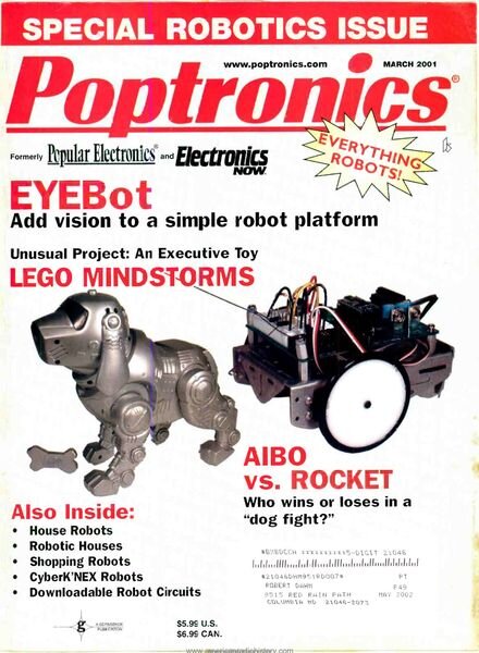 Popular Electronics — 2001-03