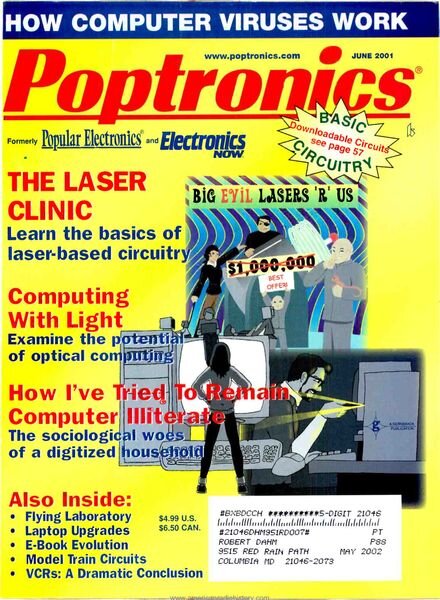 Popular Electronics — 2001-06