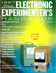 Popular Electronics – Electronic-Experimenters-Handbook-1967-Spring
