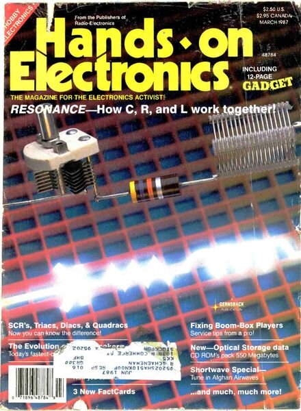 Popular Electronics — Hands-On-1987-03