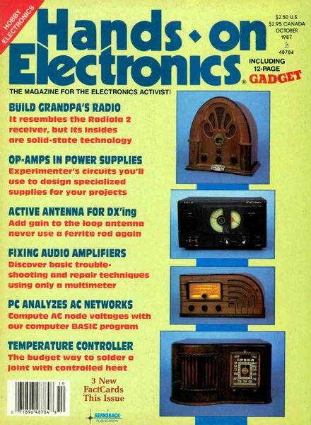 Popular Electronics — Hands-On-1987-10