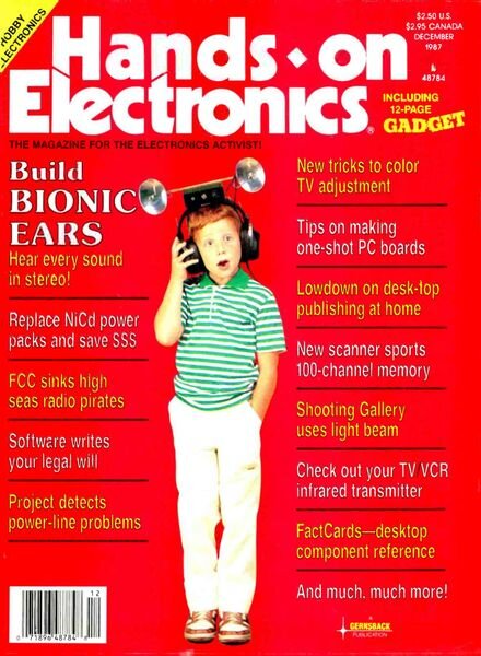Popular Electronics — Hands-On-1987-12