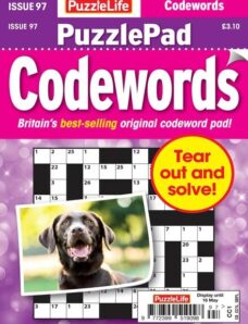 PuzzleLife PuzzlePad Codewords — April 2024