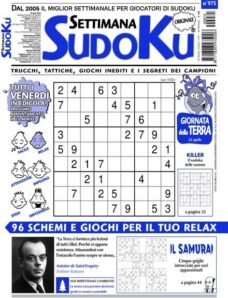 Settimana Sudoku – 19 Aprile 2024